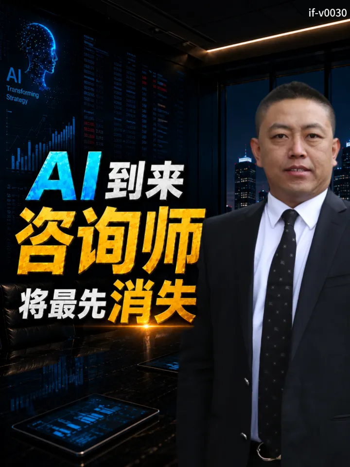 IF-V0030 AI到来，咨询师将最先消失 视频封面