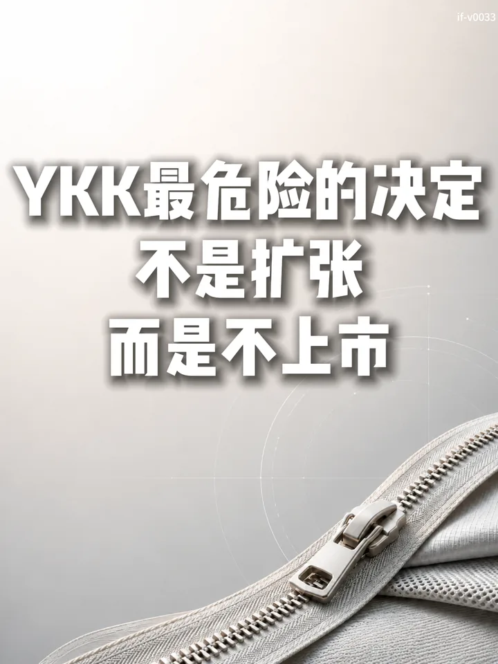 IF-V0033 YKK最危险的决定：不是扩张，而是不上市 视频封面