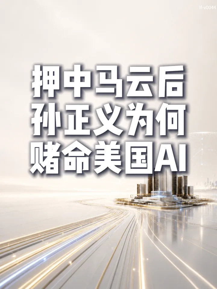 IF-V0044 押中马云后，孙正义为何赌命美国AI 视频封面