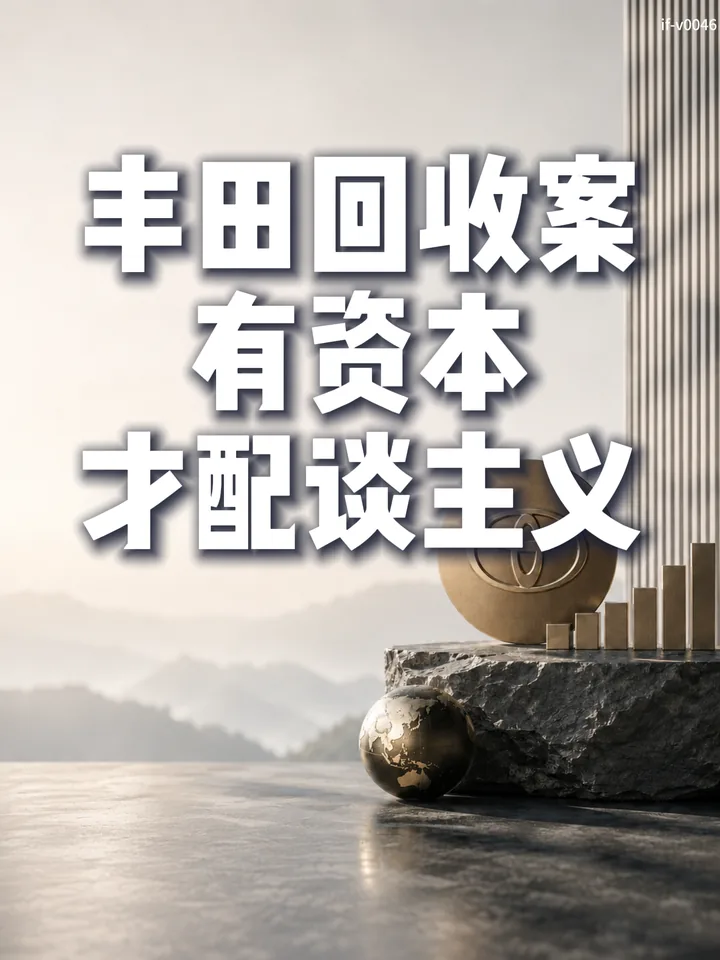 IF-V0046 丰田回收案：有资本，才配谈主义 视频封面