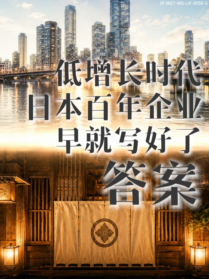IF-V0056 低增长时代，日本百年企业早就写好了答案 视频封面